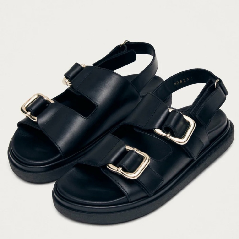 Alohas Harper Sandals in Black